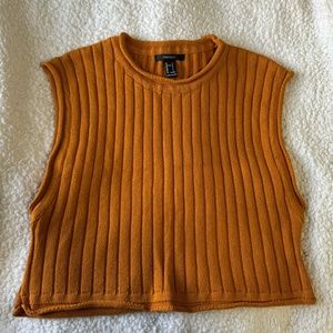 Forever 21 Crop Knit Top